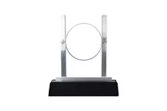 Aluminium roof bracket for spiral pipe diameter 125mm
