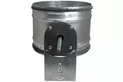 Motor-controlled check valve Ø 125mm for spiral duct