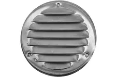 Metal ventilation grille round 100mm zinc - MR100ZN