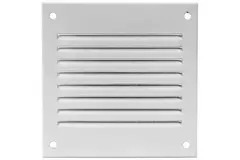 Metal grille 100x100mm white - MR1010