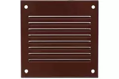 Metal grille 100x100mm brown - MR1010B
