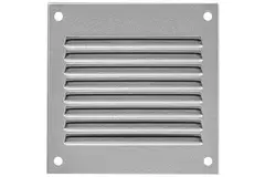 Metal grille 100x100mm zinc - MR1010Zn