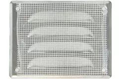 Metal ventilation grille rectangular 140x105 mm sinc - MR14105Zn