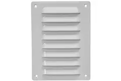 Metal ventilation grille rectangular 140x190 white - MR1419