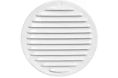 Metal ventilation grille round Ø 160mm white - MR160 - RAL9016