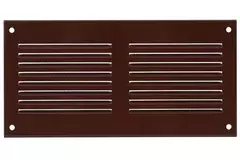 Metal grille 200x100mm brown - MR2010B
