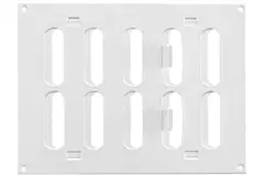 Adjustable metal slot diffuser 200x150 white - MR2015R - RAL9016