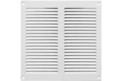 Metal grille 200x200mm white - MR2020