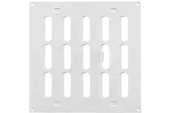 Adjustable metal slot diffuser 200x200 white - MR2020R - RAL9016