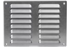 Metal ventilation grille rectangular 260x190 mm sinc - MR2619Zn