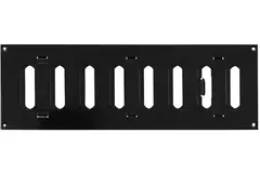 Adjustable metal slot diffuser 300x100 black - MR3010RM - RAL9005