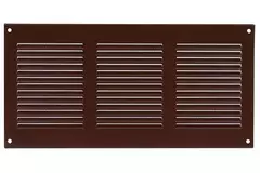 Metal grille 300x150mm brown - MR3015B