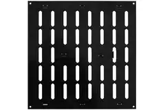 Adjustable metal slot diffuser 300x300 black - MR3030RM - RAL9005