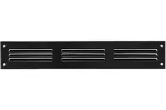 Metal grille 300x50mm black - MR305M - RAL9005