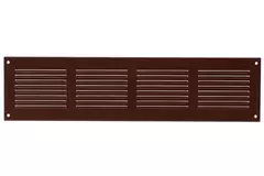 Metal grille 400x100mm brown - MR4010B