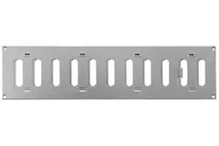 Adjustable metal slot diffuser 400x100 galvinized - MR4010RZn