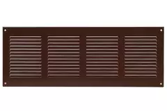 Metal grille 400x150mm brown - MR4015B