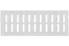 Metal grille adjustable 400x150mm white - MR4015R - RAL9016
