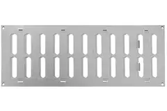 Metal grille 400x150mm zinc - MR4015Zn