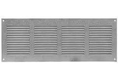 Metal ventilation grille rectangular 400x100 zinc - MR4010ZN