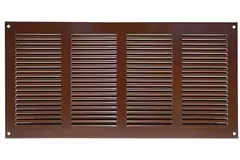 Metal grille 400x200mm brown - MR4020B