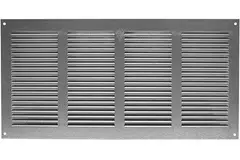 Metal grille 400x200mm zinc - MR4020Zn