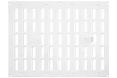 Adjustable metal slot diffuser 400x300 white - MR4030R - RAL9016