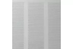Metal grille 300x300mm white - MR3030