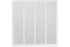 Metal grille 400x400mm white - MR4040