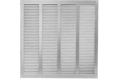 Metal grille 400x400mm zinc - MR4040Zn