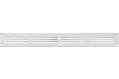 Metal grille 400x50mm white - MR405
