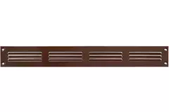 Metal grille 400x50mm brown - MR405B