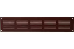 Metal grille 500x100mm brown - MR5010B