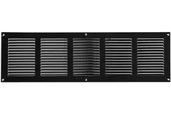 Metal grille 500x150mm black - MR5015M - RAL9005