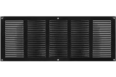 Metal grille 500x200mm black - MR5020M - RAL9005