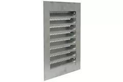 Metal grille industrial 150x200mm zinc - MRF1520Zn