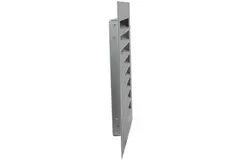 Metal grille industrial 200x200mm zinc - MRF2020Zn