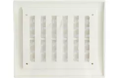 Wall grille adjustable 150x150 white - N10R