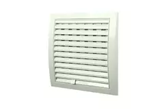 Wall grille adjustable 190x190 white N12R