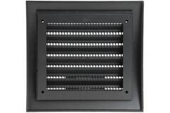 Wall grille 190x190 mm anthracite - N12A