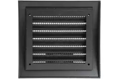 Wall grille Adjustable 150x150 mm diameter 100 mm anthracite - ND10A