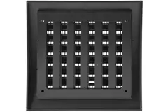 Wall grille Adjustable 190x190 mm anthracite - N12RA