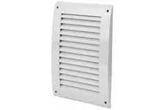Wall grille 250x170 mm white - N25