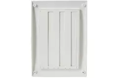 Wall grille Adjustable 250x170 mm white - N25R