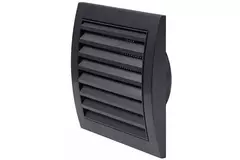 Wall grille Adjustable 150x150 mm diameter 100 mm anthracite - ND10A