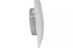 Wall grille 190x190 - Ø125 white - ND12