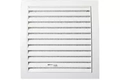 Wall grille adjustable 190x190 diameter: 150 white ND15R