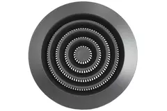 Round ventilation grille Ø100 mm anthracite - NGA100A