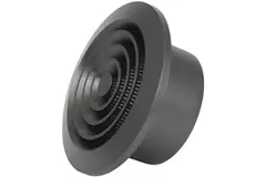 Round ventilation grille Ø100 mm anthracite - NGA100A