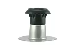 Ventilation roof slab with plastic cap Ø 110-125mm